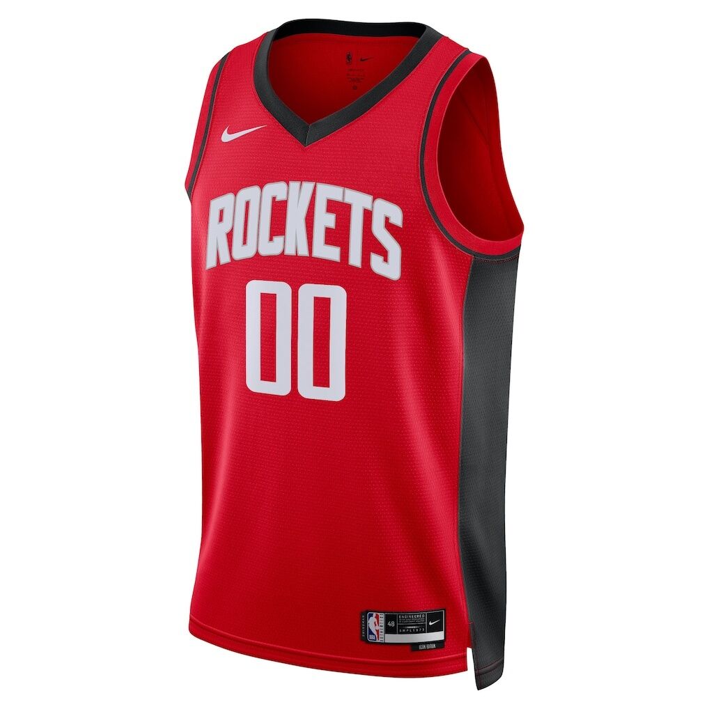 Houston Rockets Nike Unisex Swingman Custom Jersey Red – Icon Edition