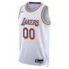 Los Angeles Lakers Nike Unisex Swingman Custom Jersey White - White - Side View