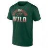 Minnesota Wild Fashion7 Open Net T-Shirt - Green - Side View