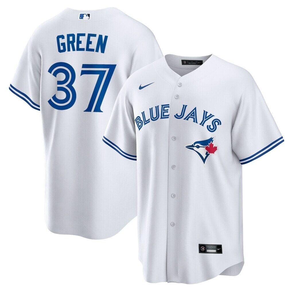 Chad Green Toronto Blue Jays Nike Home Replica Player Jersey