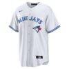 Chad Green Toronto Blue Jays Nike Home Replica Player Jersey - White - Side View