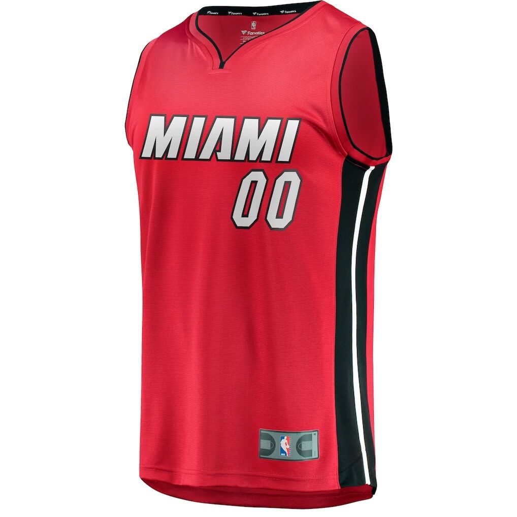 Miami Heat Fashion7 Fast Break Custom Jersey - Red - Statement Edition