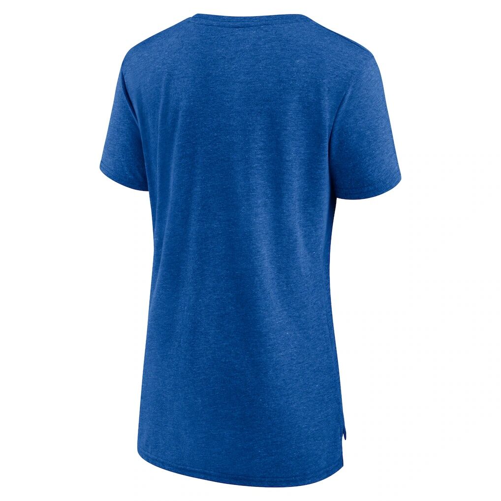 St. Louis Blues Fashion7 Women's Hit the Ice Tri-Blend T-Shirt - Royal