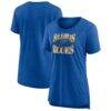 St. Louis Blues Fashion7 Women's Hit the Ice Tri-Blend T-Shirt - - Front View