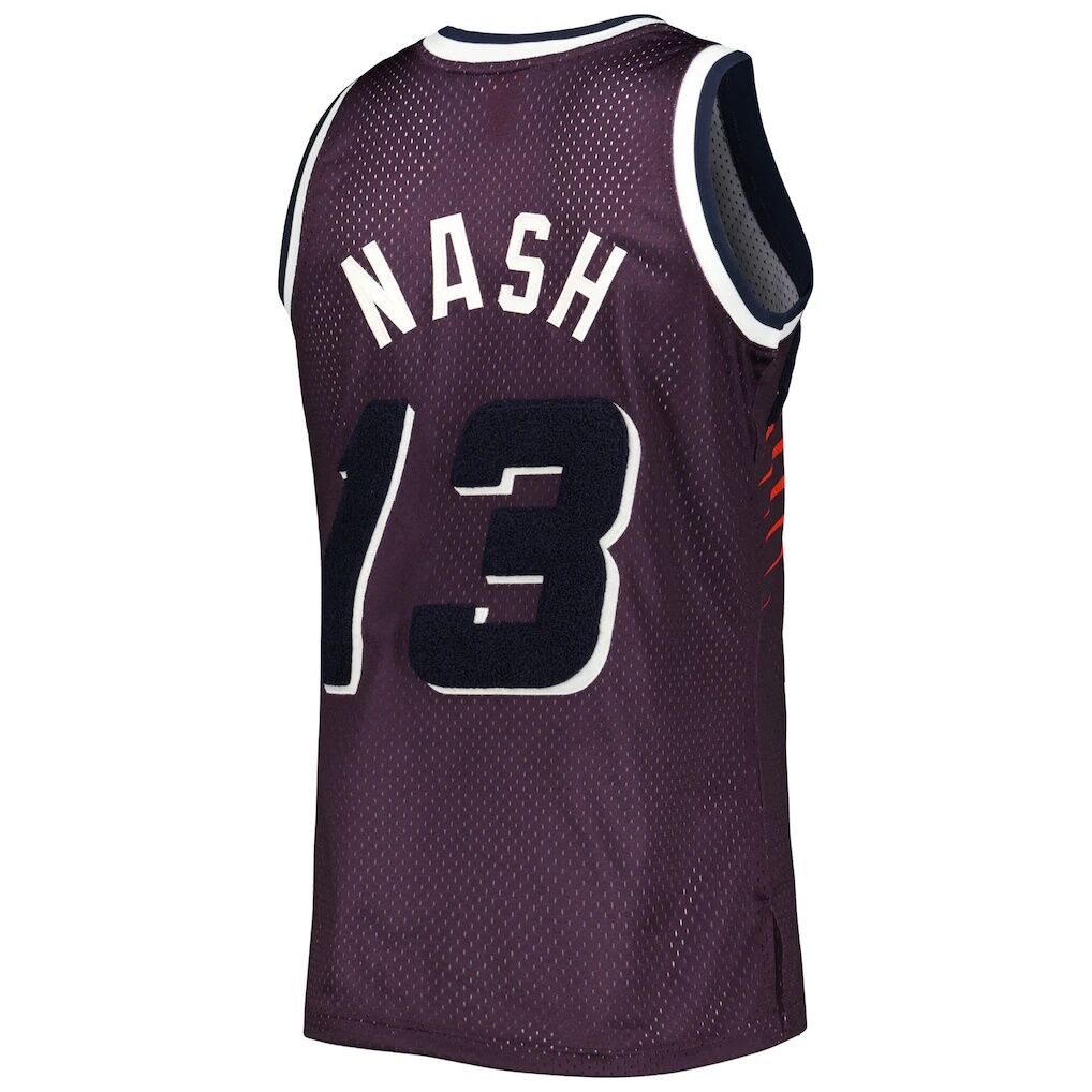 Steve Nash Phoenix Suns Mitchell & Ness 1996/97 Hardwood Classics Off-Court Swingman Jersey