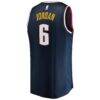DeAndre Jordan Denver Nuggets Fashion7 Youth Fast Break Player Jersey - Navy - Detail View