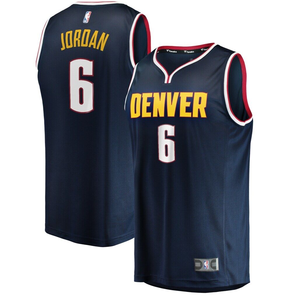 DeAndre Jordan Denver Nuggets Fashion7 Youth Fast Break Player Jersey - Icon Edition