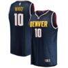 Jack White Denver Nuggets Fashion7 Youth Fast Break Player Jersey - Navy - Front View