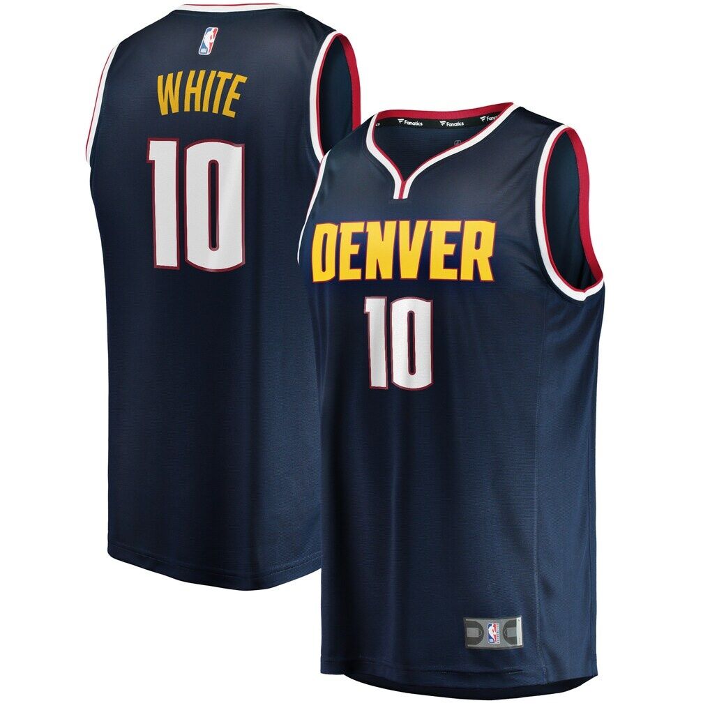 Jack White Denver Nuggets Fashion7 Youth Fast Break Player Jersey - Icon Edition