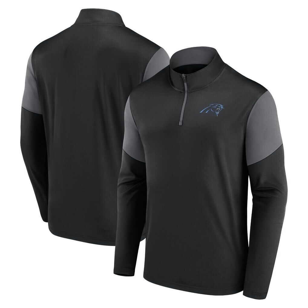 Carolina Panthers Fashion7 Primary Quarter-Zip Pullover