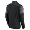 Carolina Panthers Fashion7 Primary Quarter-Zip Pullover - Black - Side View
