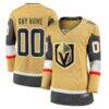 Vegas Golden Knights Fashion7 Women's Home Breakaway Custom Jersey - - - Front View
