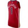 Zion Williamson New Orleans Pelicans Jordan Brand Authentic Jersey - Red - Detail View