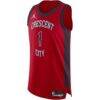 Zion Williamson New Orleans Pelicans Jordan Brand Authentic Jersey - Red - Side View