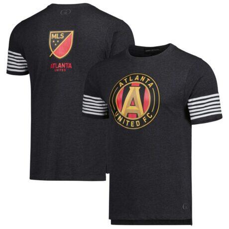 Atlanta United FC Grungy Gentleman T-Shirt - Charcoal - Front View