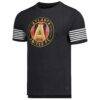 Atlanta United FC Grungy Gentleman T-Shirt - Charcoal - Side View