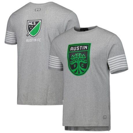 Austin FC Grungy Gentleman T-Shirt - Gray - Front View