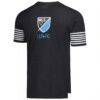 Charlotte FC Grungy Gentleman T-Shirt - Charcoal - Detail View