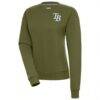 Tampa Bay Rays Antigua Women's Victory Pullover Sweatshirt - - Front View
