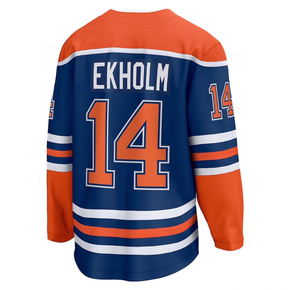 Mattias Ekholm Edmonton Oilers Fashion7 Home Breakaway Jersey - Royal