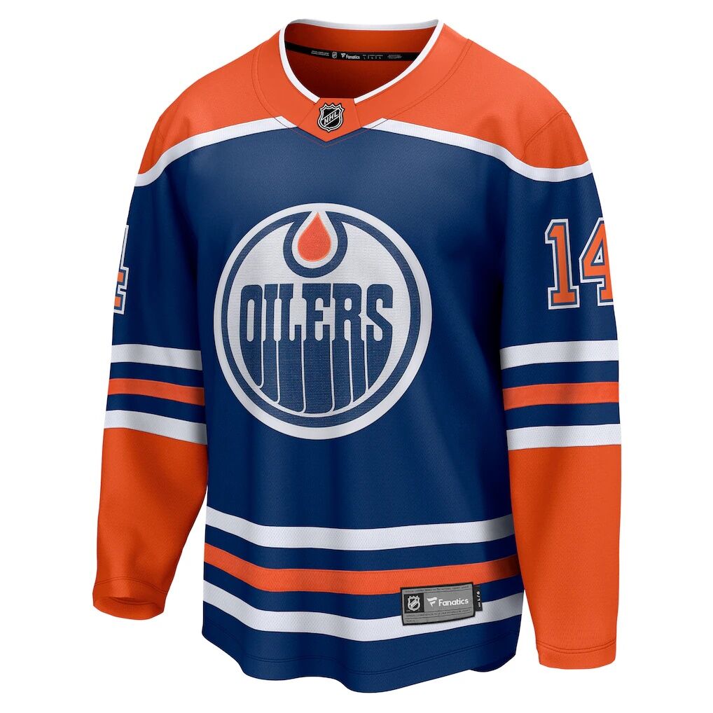 Mattias Ekholm Edmonton Oilers Fashion7 Home Breakaway Jersey - Royal