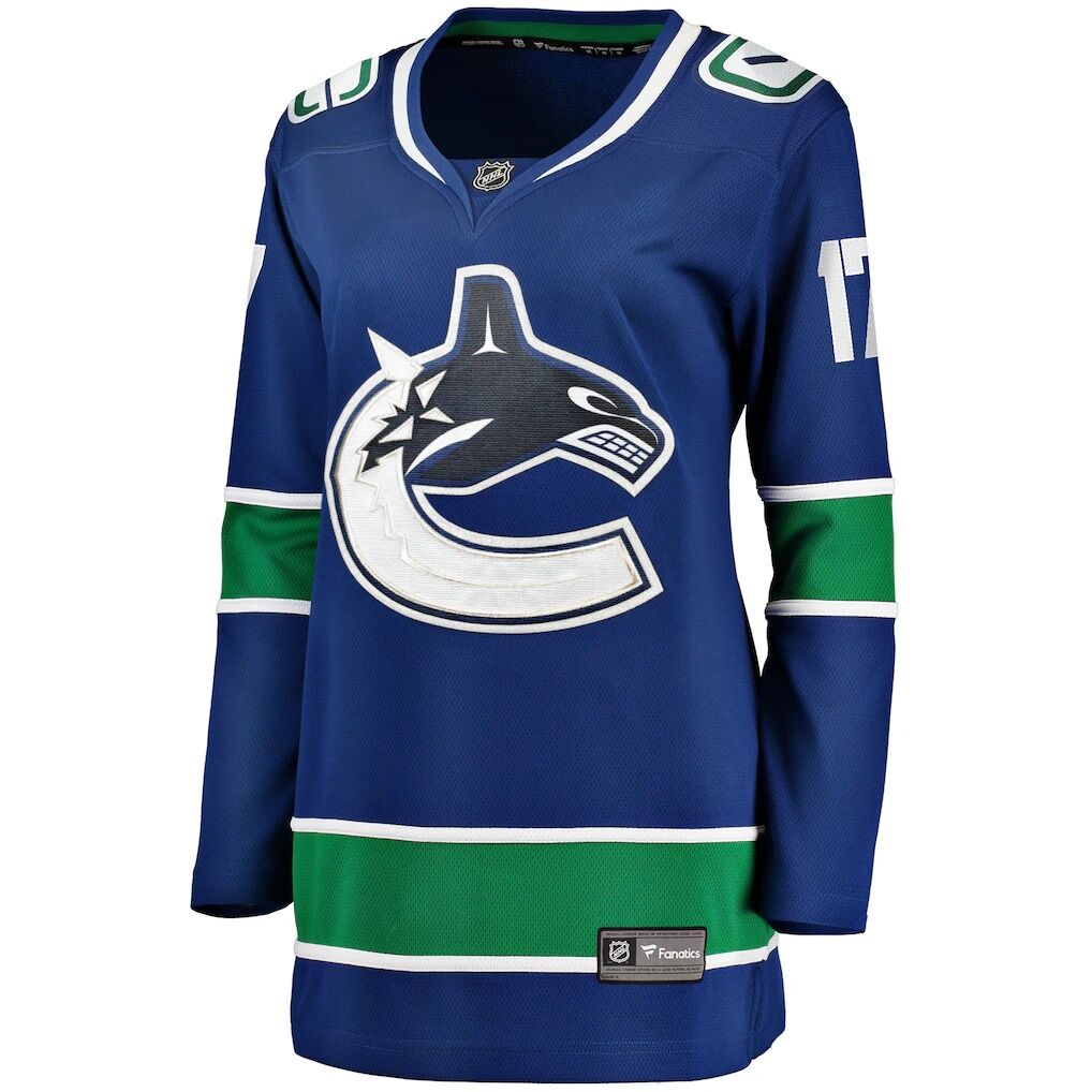 Filip Hronek Vancouver Canucks Women's Fashion7 Home Breakaway Jersey