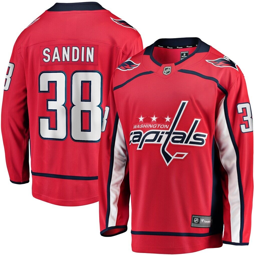 Rasmus Sandin Washington Capitals Fashion7 Home Breakaway Jersey