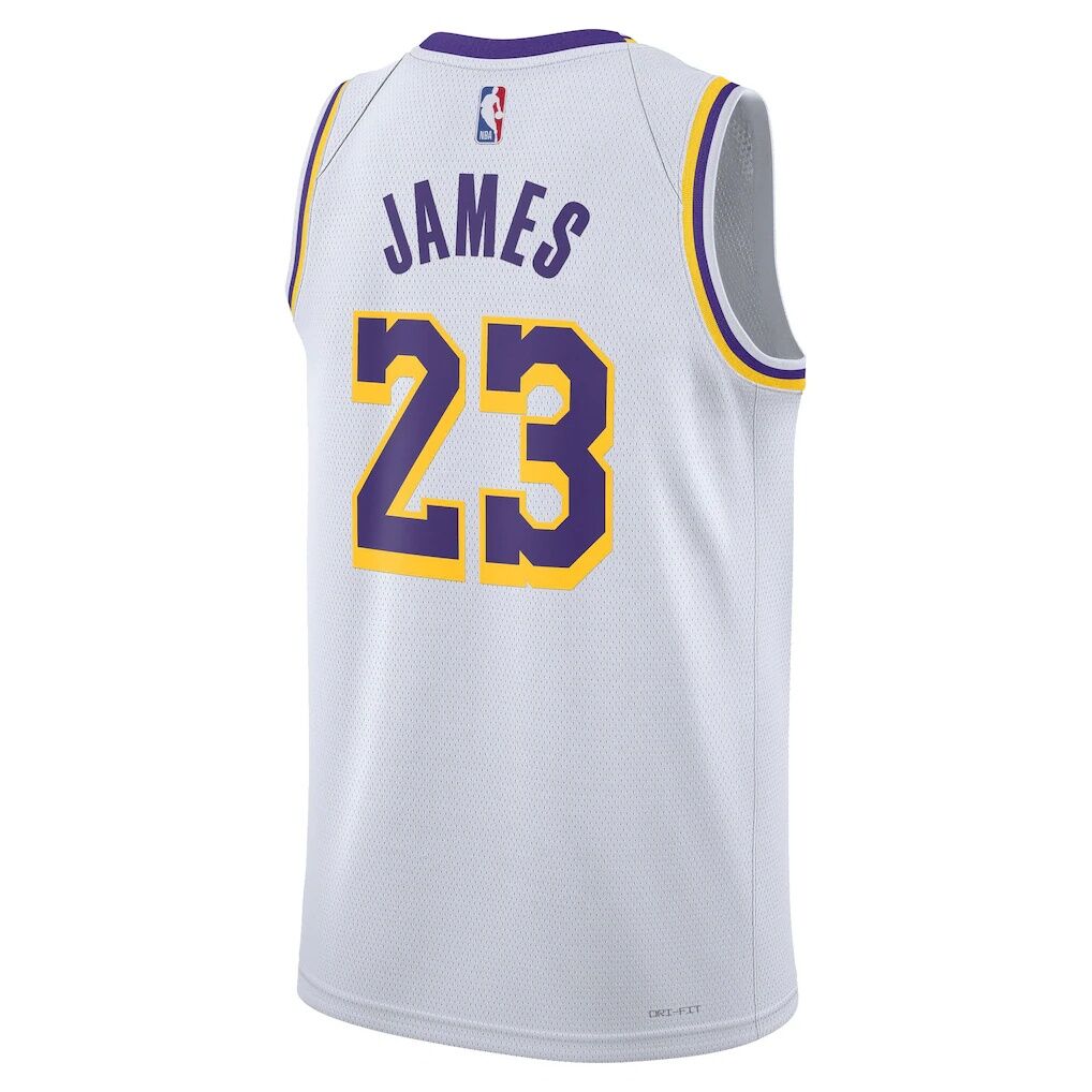 LeBron James Los Angeles Lakers Nike Unisex Swingman Jersey - Association Edition