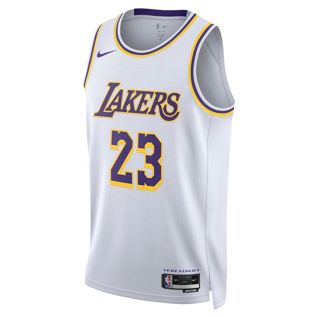 LeBron James Los Angeles Lakers Nike Unisex Swingman Jersey - Association Edition