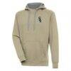 Chicago White Sox Antigua Victory Pullover Hoodie - - Front View