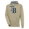 Tampa Bay Rays Antigua Victory Pullover Hoodie - - Front View