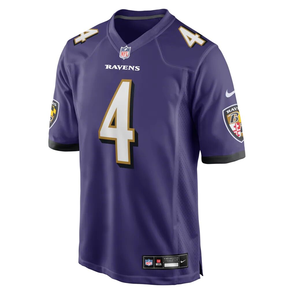 Zay Flowers Baltimore Ravens Nike  Game Jersey