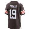 Cedric Tillman Cleveland Browns Nike Game Jersey - Brown - Detail View