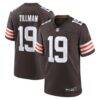 Cedric Tillman Cleveland Browns Nike Game Jersey - Brown - Front View