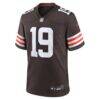 Cedric Tillman Cleveland Browns Nike Game Jersey - Brown - Side View