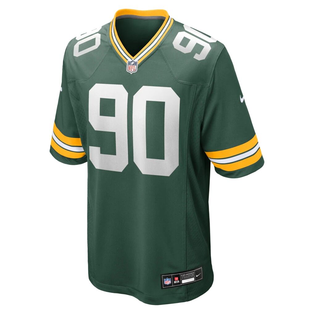 Lukas Van Ness Green Bay Packers Nike  Game Jersey