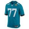 Anton Harrison Jacksonville Jaguars Nike Game Jersey - Teal - Side View
