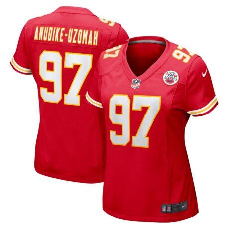 Felix Anudike-Uzomah Kansas City Chiefs Nike Women's Player Jersey - Red - Front View