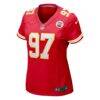 Felix Anudike-Uzomah Kansas City Chiefs Nike Women's Player Jersey - Red - Side View