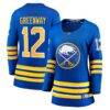 Jordan Greenway Buffalo Sabres Women's Fashion7 Home Breakaway Jersey - - Front View