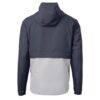 Atlanta Braves Cutter & Buck Charter Eco Recycled Half-Zip Anorak Jacket - - Side View