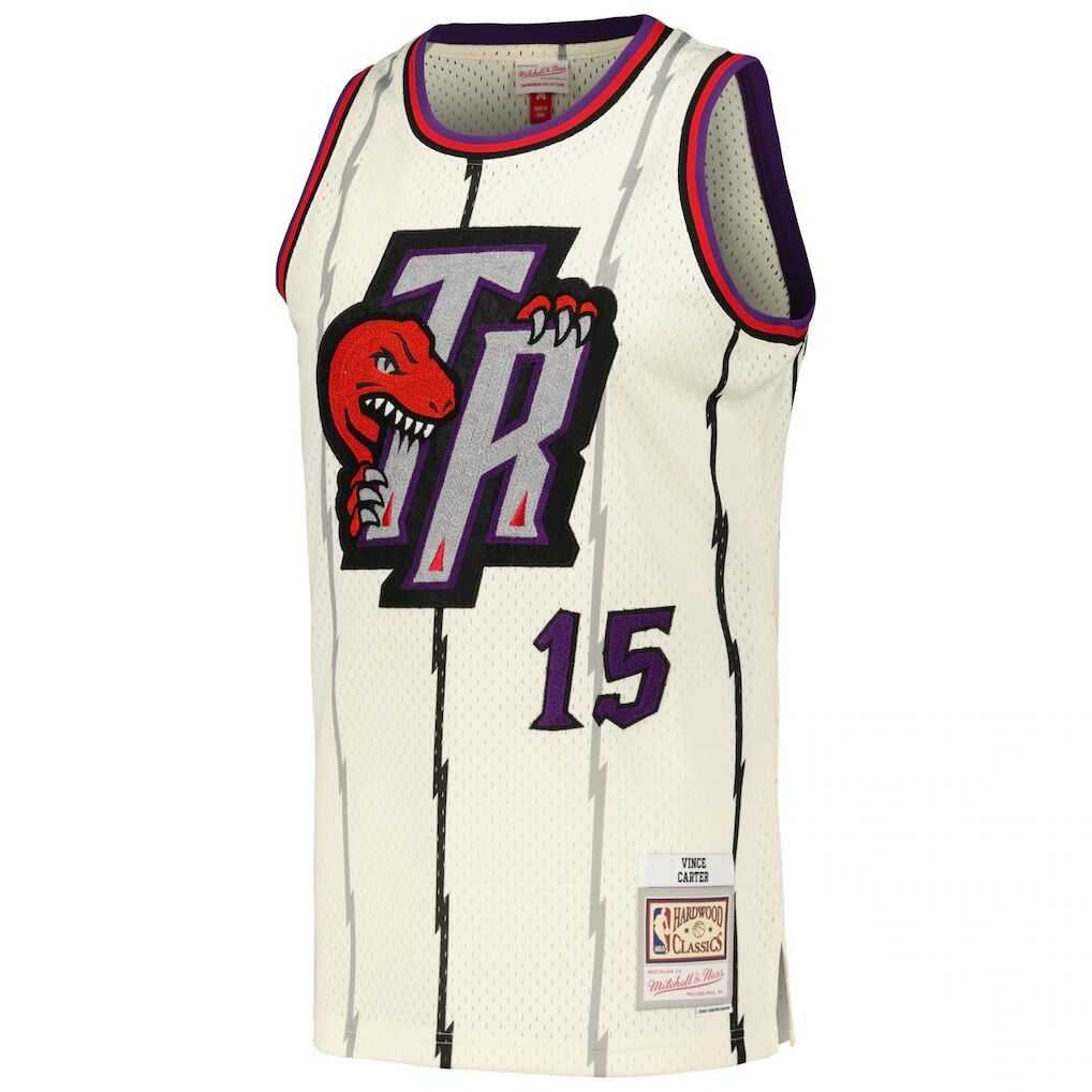 Vince Carter Toronto Raptors Mitchell & Ness Chainstitch Swingman Jersey