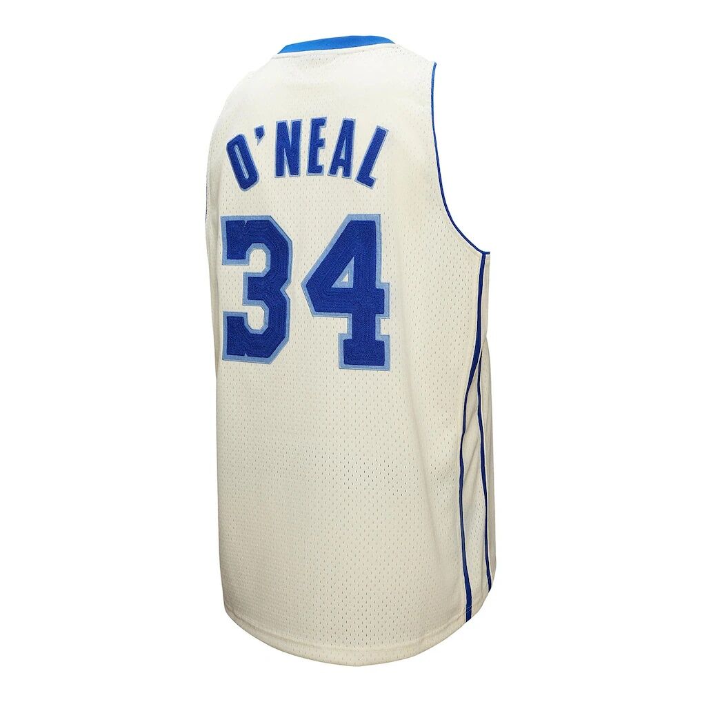 Shaquille O'Neal Los Angeles Lakers Mitchell & Ness Chainstitch Swingman Jersey
