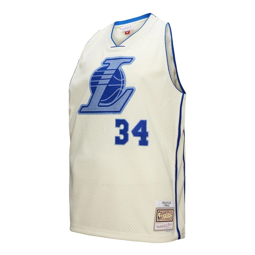 Shaquille O'Neal Los Angeles Lakers Mitchell & Ness Chainstitch Swingman Jersey