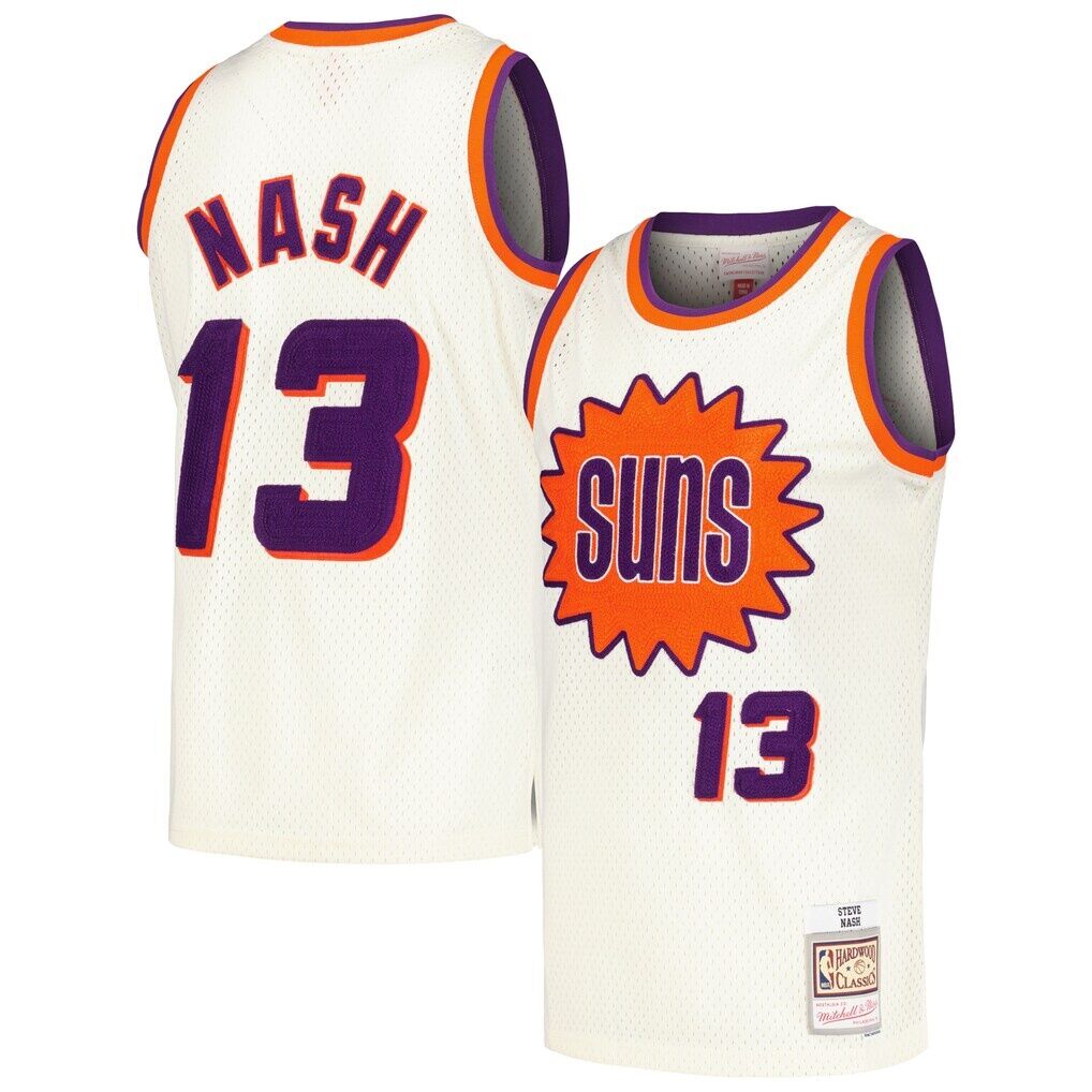 Steve Nash Phoenix Suns Mitchell & Ness Chainstitch Swingman Jersey