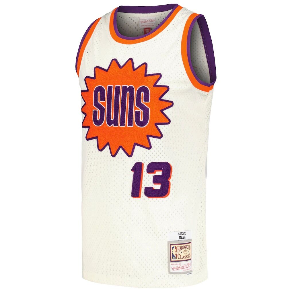 Steve Nash Phoenix Suns Mitchell & Ness Chainstitch Swingman Jersey