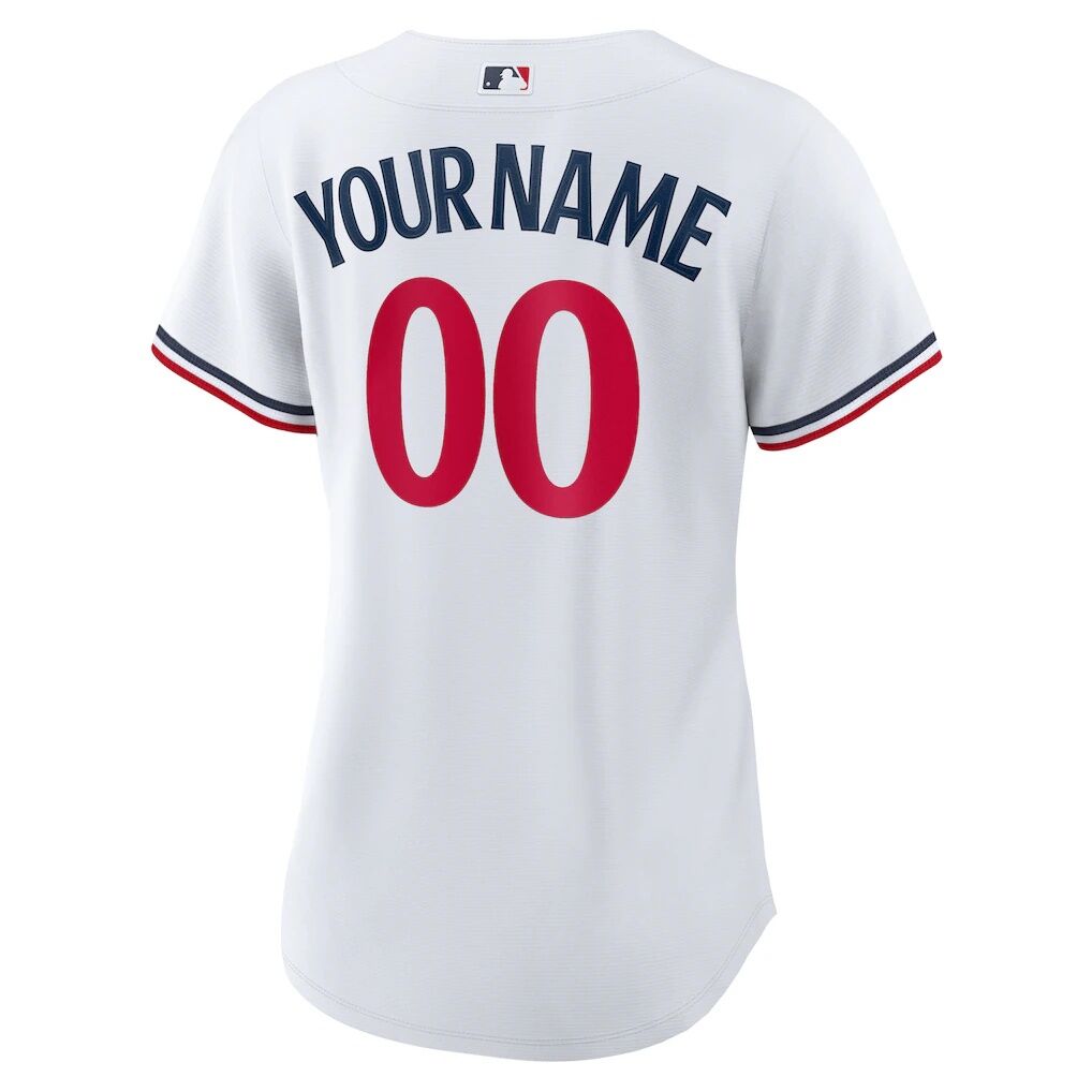 Minnesota Twins Nike Women's Home Replica Custom Jersey