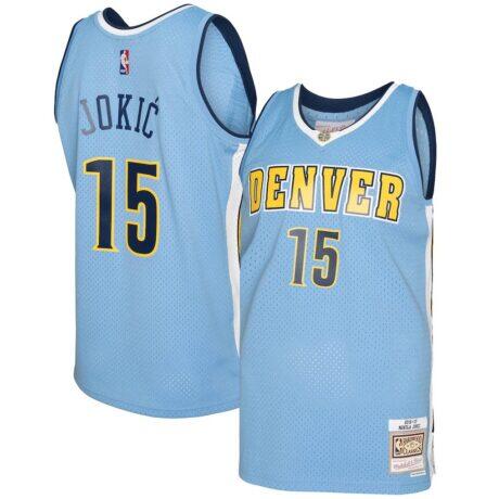 Nikola Jokic Denver Nuggets Mitchell & Ness 2016/17 Swingman Jersey - - Front View