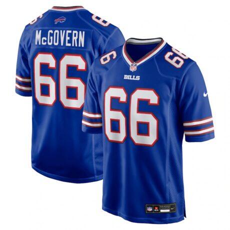 Connor McGovern Buffalo Bills Nike Game Player Jersey - - Front View