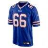 Connor McGovern Buffalo Bills Nike Game Player Jersey - - Side View